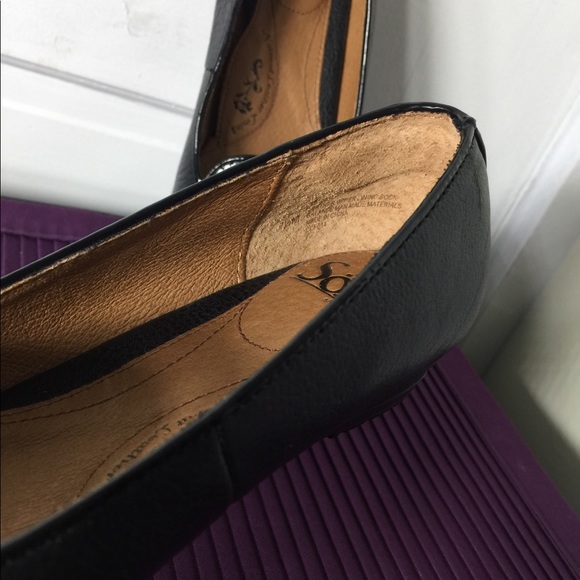 Ladies Söfft Black Loafer w/ Faux Snake Toe sz7.5 - Picture 4 of 7